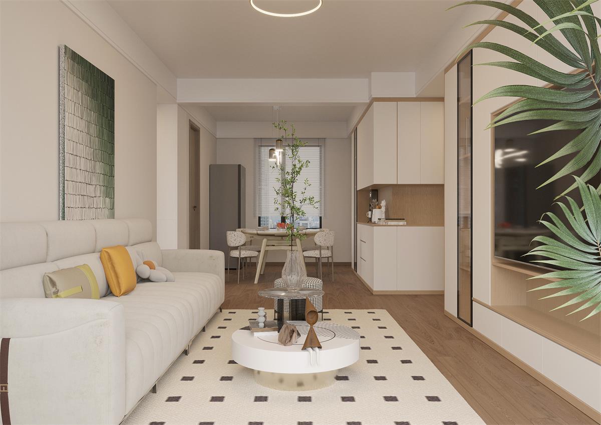 中房西悅府 | 簡約不失高級，127㎡原木奶油風(fēng)滿是松弛感！