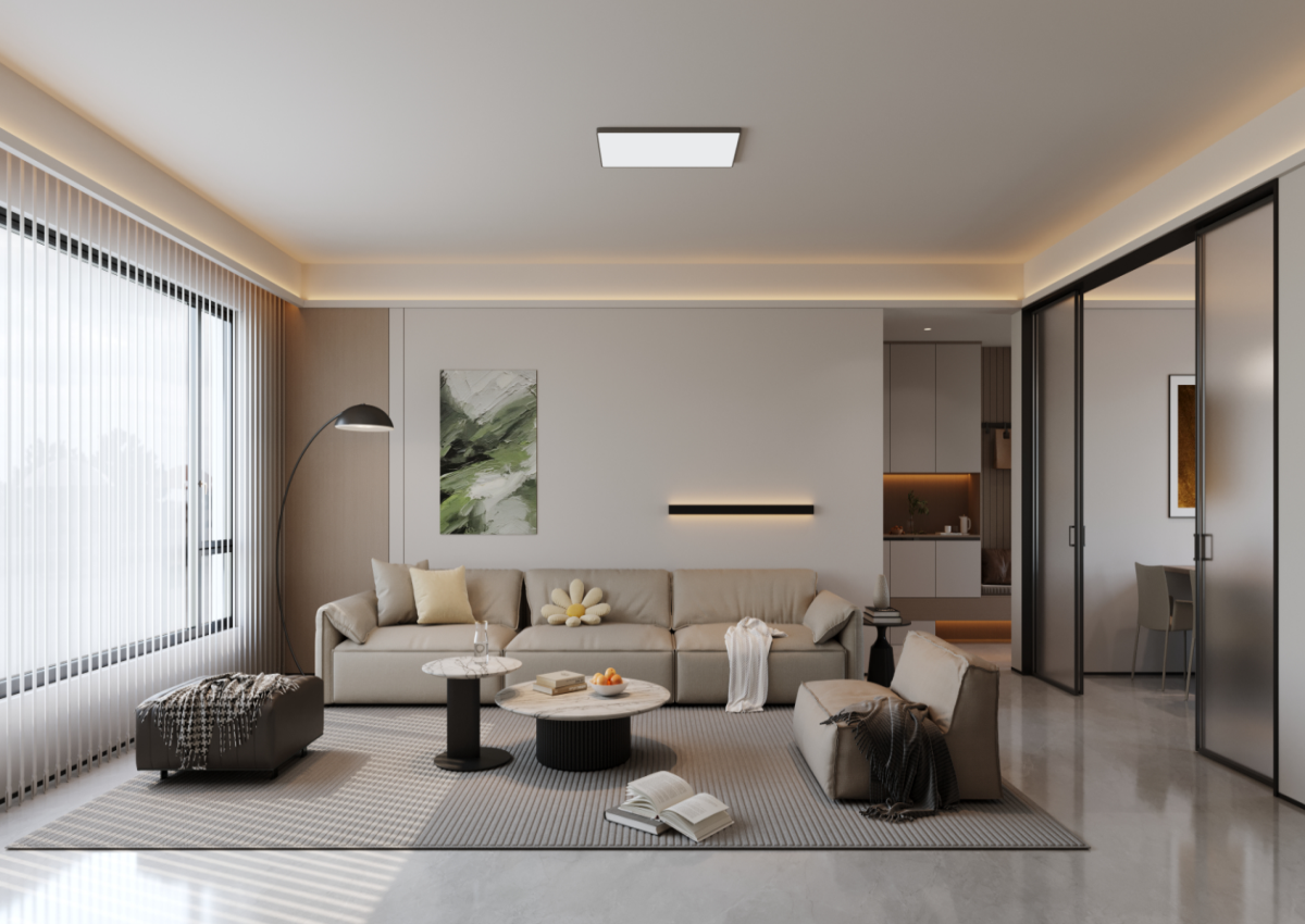 泰雲(yún)庭 | 簡約≠簡陋，143㎡現(xiàn)代簡約風(fēng)把松弛感直接拉滿！