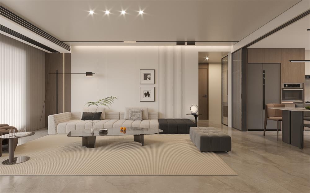 星耀閱海138㎡ | 開放式餐廚新玩法！可開合式LDK一體化，讓家瞬間大兩倍