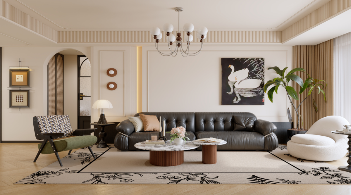 寶湖天脊162㎡ | 真愛慘了這絕美腔調的法式中古風！回家都像在度假~