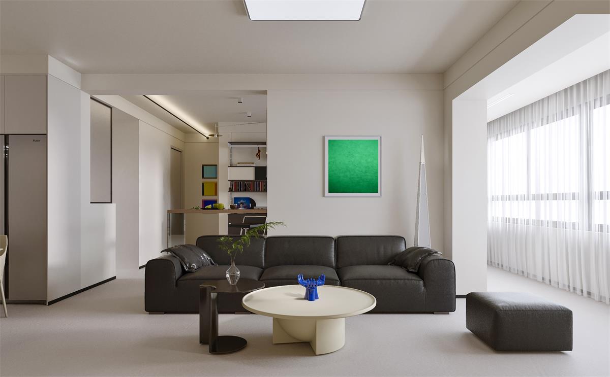 金地自在城 | 零零后獨居109㎡極簡家，全開放設(shè)計驚艷到我了！換你也上癮~