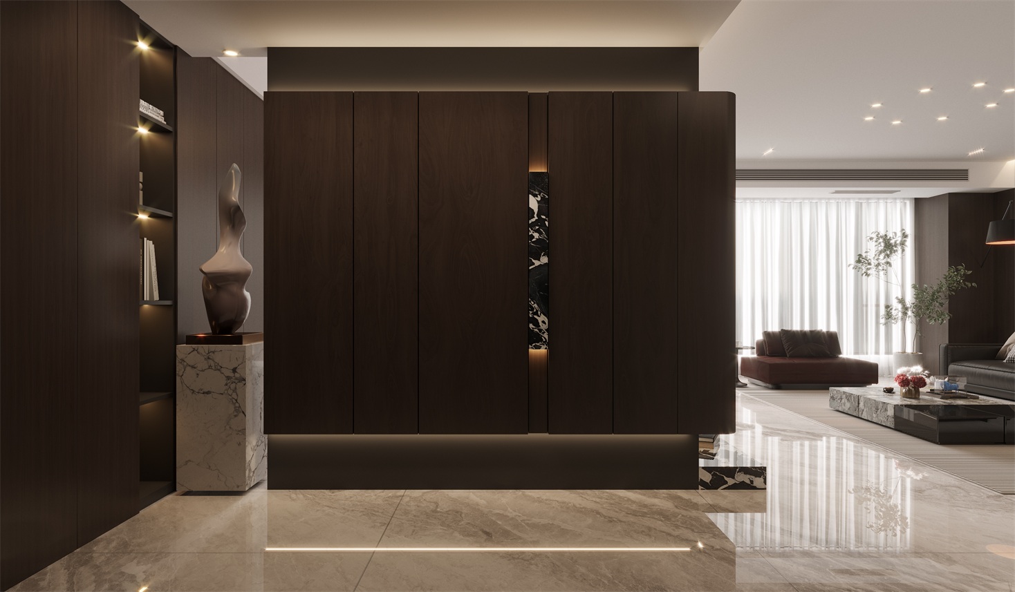 中海海樾133㎡ | 意式極簡風又殺回來了！這高級感我真拒絕不了~