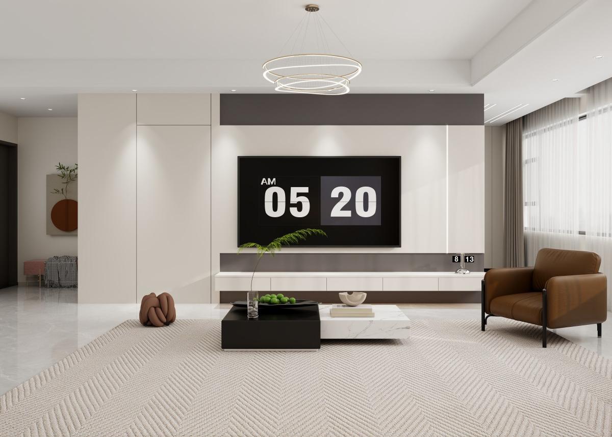 玉庭華府 | 135㎡現(xiàn)代簡約風(fēng)，給生活做減法，舒適加倍！