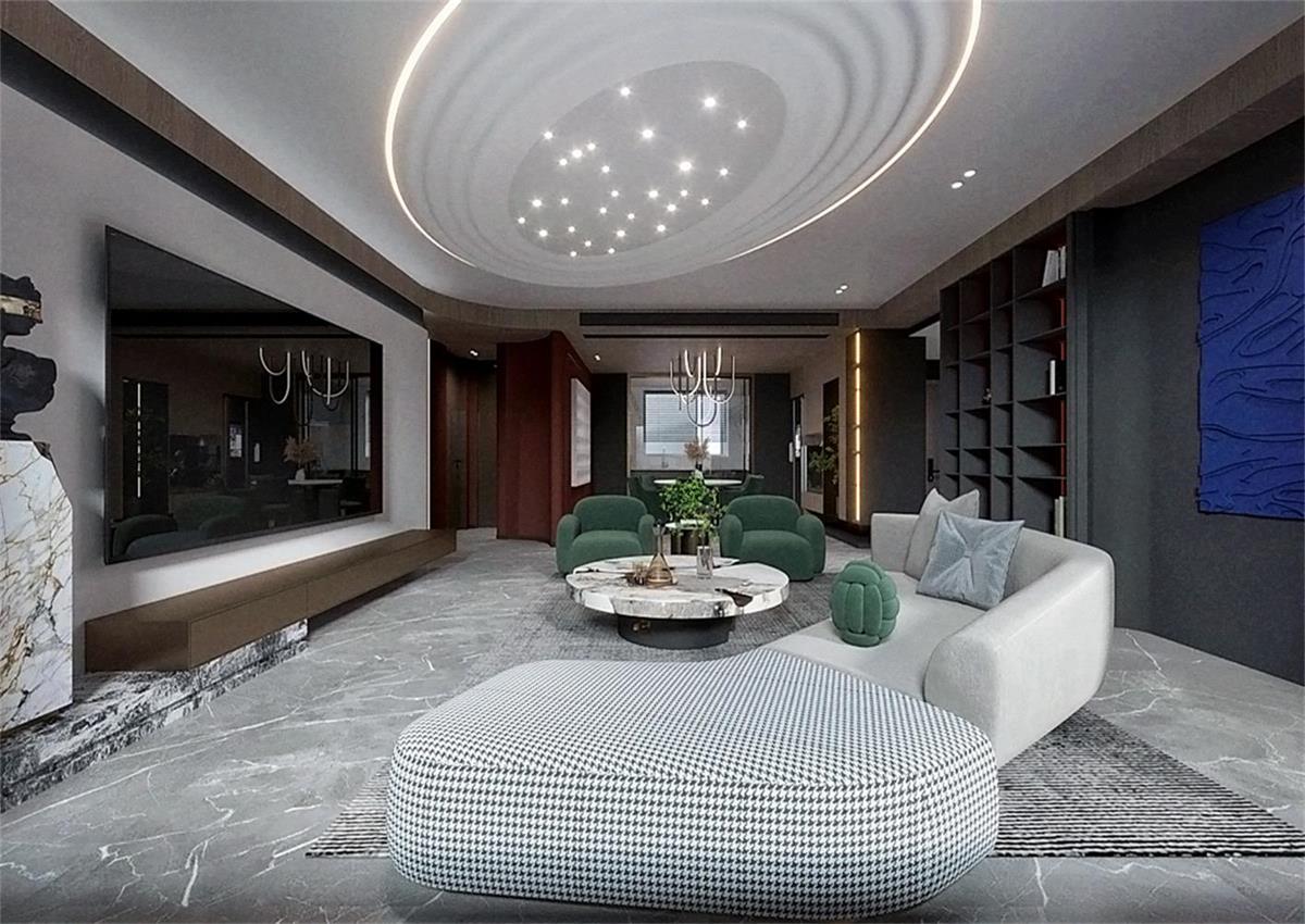 中海九樾143㎡ | 你不敢嘗試的暗黑系混搭風(fēng)，到底有多炫酷？！