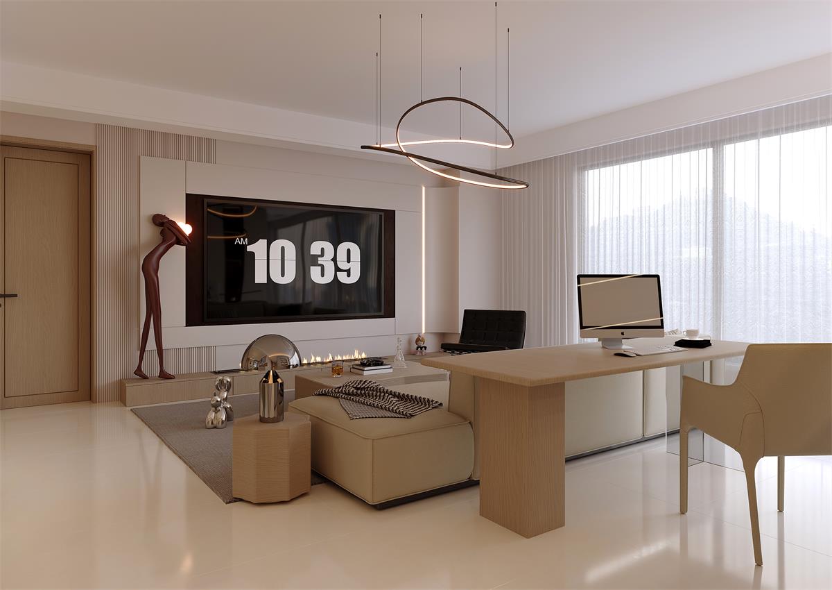 民生北府143㎡ | 奶白+原木打造的極簡(jiǎn)主義家，不是豪宅但很好宅~