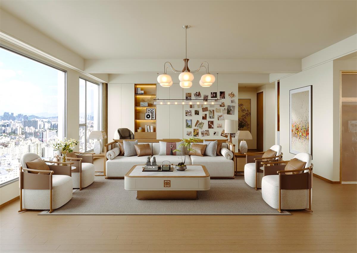 閱麓和院147㎡ | 三線小城的宋式美學(xué)家，有種「柳暗花明」 的松弛寫意