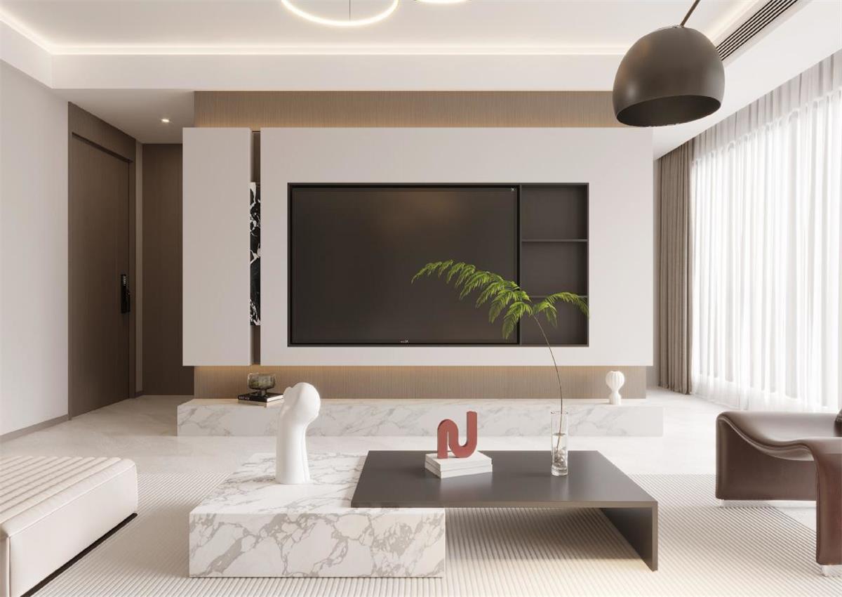 萬(wàn)科錦曜143㎡ | 中性色調(diào)的自然風(fēng)之家，慢生活的氛圍徹底治愈我了！