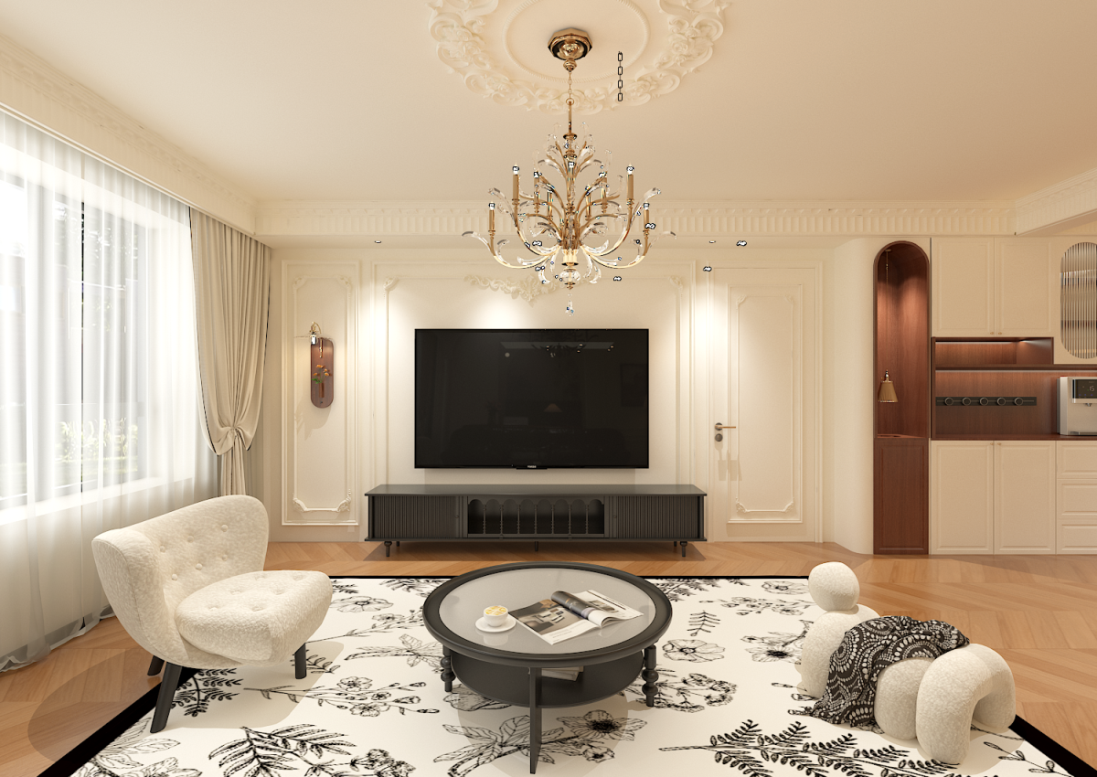 云熙府147㎡ | 法式+中古，裝修成這樣算不算成功？