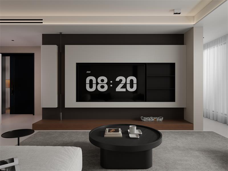 北郡府136㎡ | 不跟風(fēng)、不網(wǎng)紅，這個(gè)高智感的意式極簡(jiǎn)家，百看不厭！