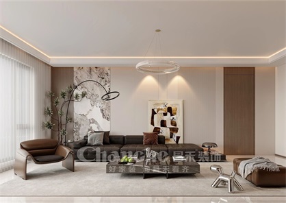 閱云庭118㎡ | 現(xiàn)代主義+低飽和色調的家，舒適耐看還不過時！