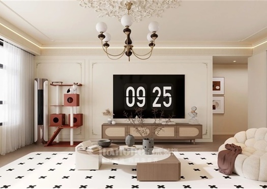 盛世西城130㎡ | 住進這個中古奶油風(fēng)的家，推門那一刻幸福感爆棚！