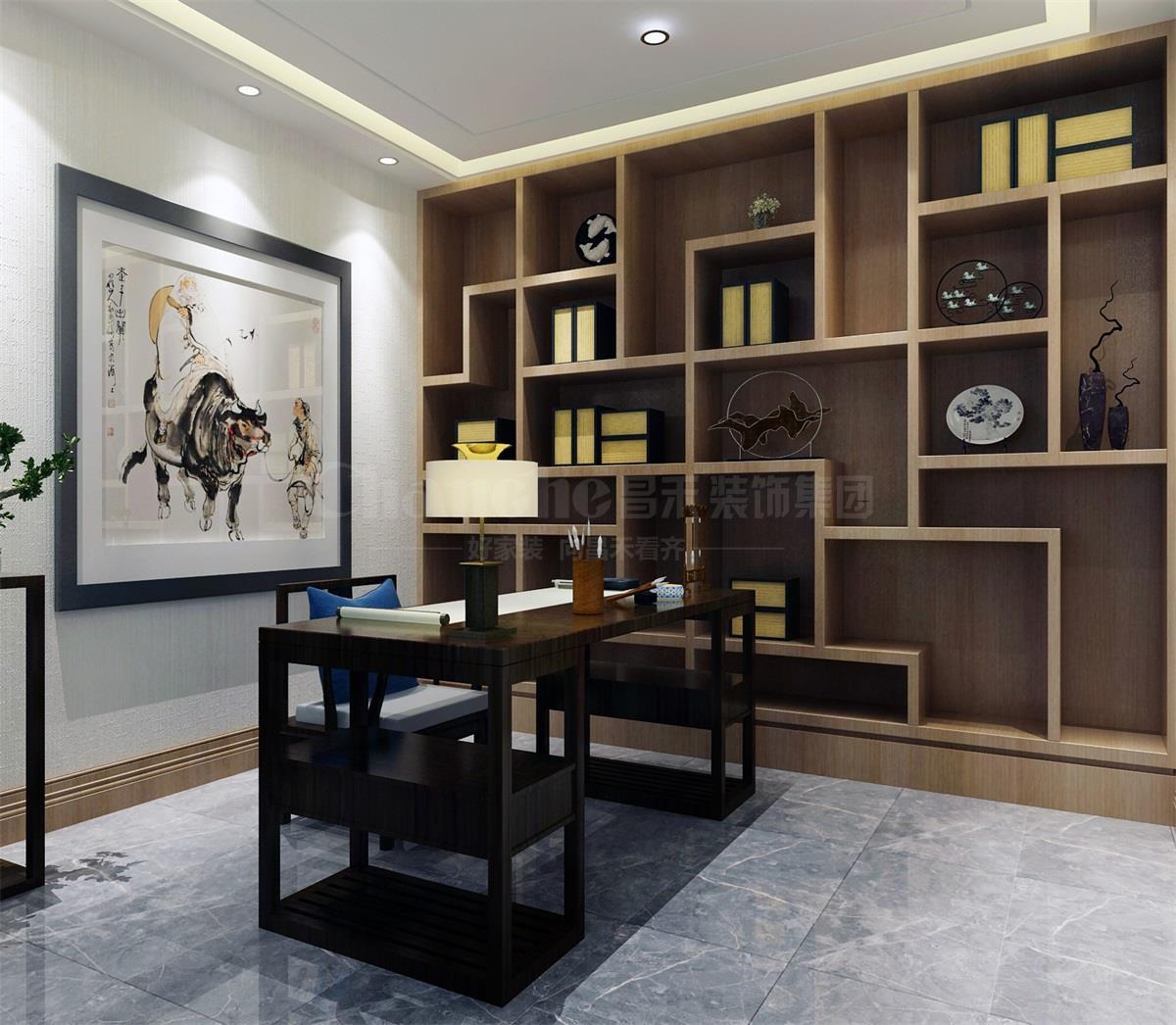 書房和接待茶室散發(fā)著淡淡的茶香，只需心境空靈，少幾分濃墨重彩，多幾分雅致清寧，并在此感悟生命的智慧。